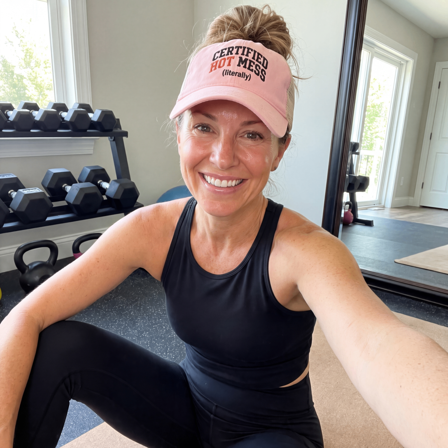 Little Miss Menopause customer selfie