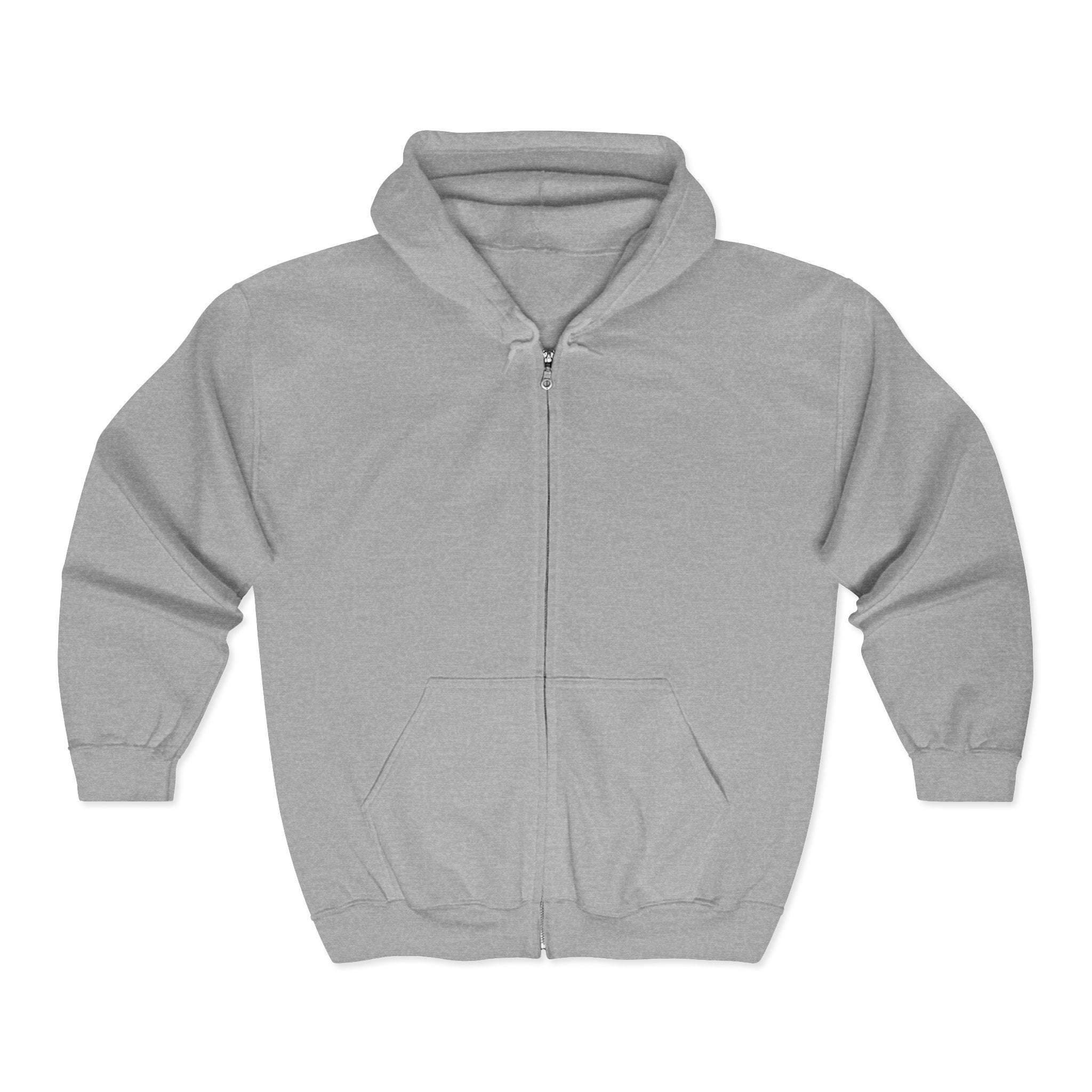 Menopause Tour Zip Hoodie — Funny 'Menopause: My Own Personal Summer World Tour' Graphic