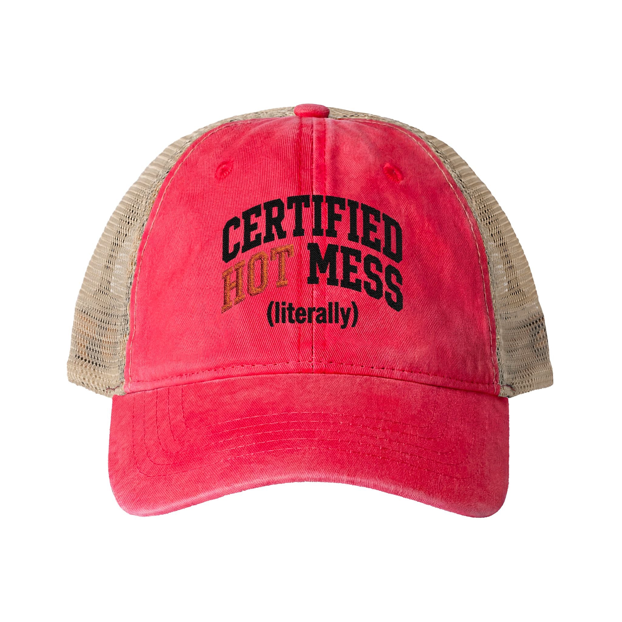 Women's Washed Mesh-Back Cap